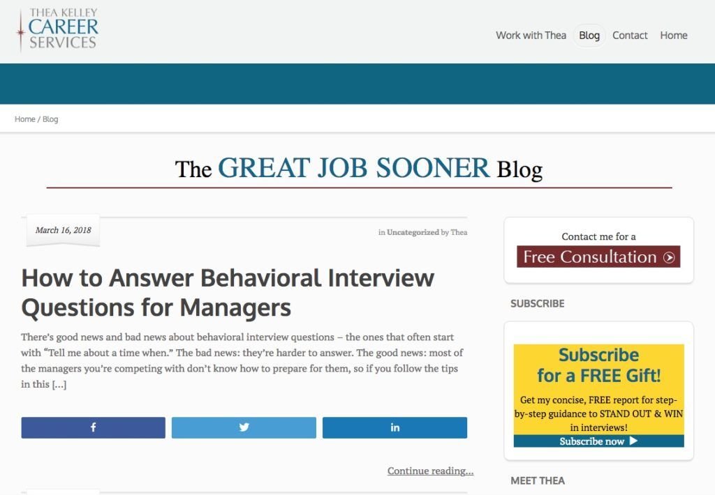 Blog Thea Kelley Career Services